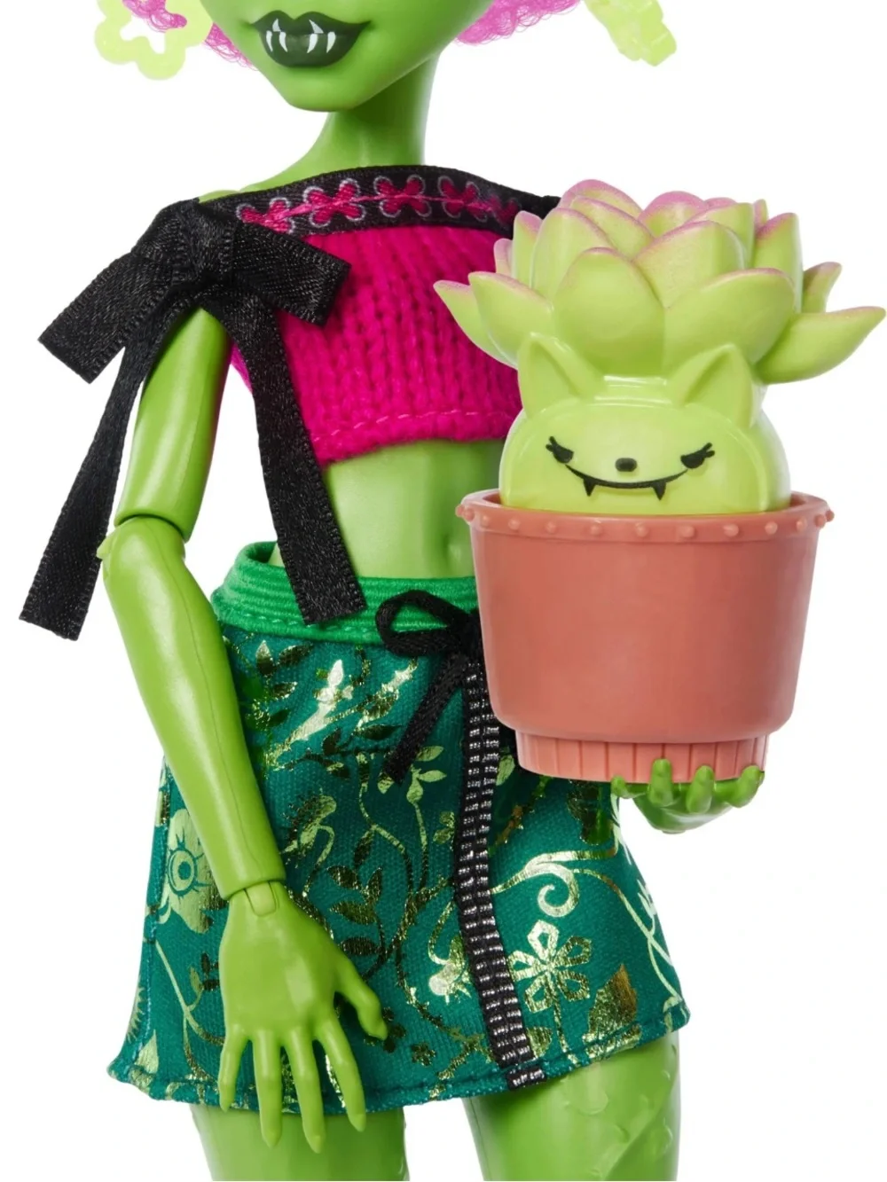 Monster High Self-Scare Secrets Venus McFlytrap Fashion Doll w/ 13 Accessories